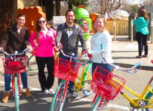 visita de Googleplex estatuas de Android